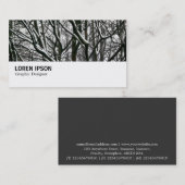 Carte De Visite Hi-Phi - 053 - Branches dans la neige (Devant / Derrière)
