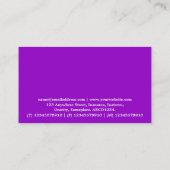 Carte De Visite Hi-Phi - 067 - Bulles violettes (Dos)