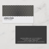 Carte De Visite Hi-Phi - Honeycomb Chaud (Devant / Derrière)