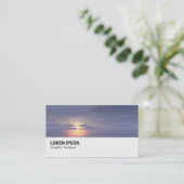 Carte De Visite Hi-Phi - lever/coucher de soleil (Debout devant)