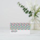 Carte De Visite Hi-Phi - Motif Hexagonal 02 (Debout devant)