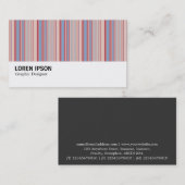 Carte De Visite Hi-Phi - Stripes 310515 (012) (Devant / Derrière)