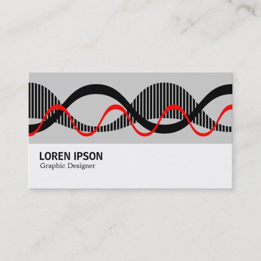 Carte De Visite Hi-Phi - Vague Son (Devant)