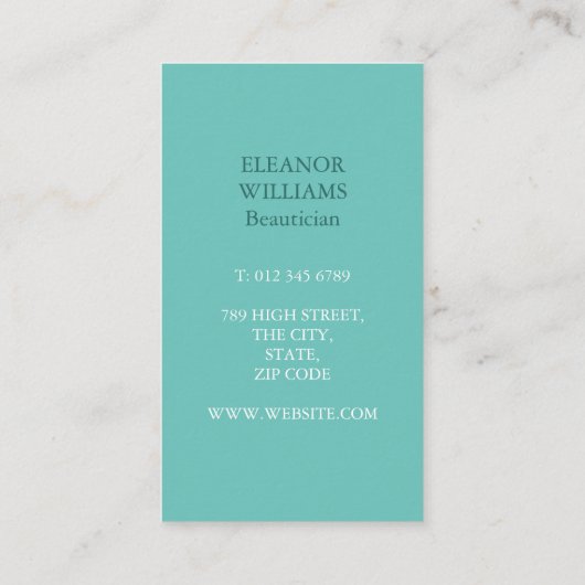 Carte De Visite Hi Rustic Kraft (Dos)