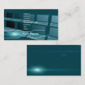 Carte De Visite hi_tech_business (Devant / Derrière)