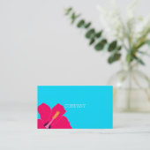 Carte De Visite hibiscus (Debout devant)