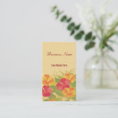 Carte De Visite hibiscus de grès ~ bc (Debout devant)