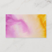 Carte De Visite Hibiscus des fleurs tropicales d'été (Dos)