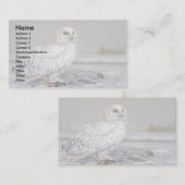 Carte De Visite Hibou de Milou (Devant / Derrière)