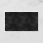 Carte De Visite Hibou de tribal d'or et d'ormeau (Dos)