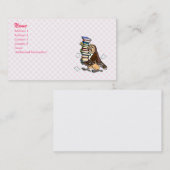 Carte De Visite Hibou d'Octavian (Devant / Derrière)