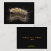 Carte De Visite Hickory Tussock Caterpillar ATC (Devant / Derrière)