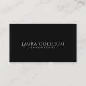 Carte De Visite High-End Luxury Business Cards (Devant)