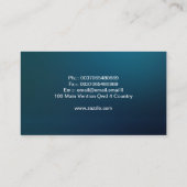 carte de visite high tech (Dos)