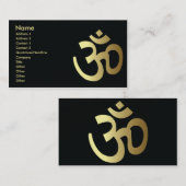 Carte De Visite Hindouisme - Affaires (Devant / Derrière)