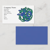 Carte De Visite Hippocampe celtique de hippocampe (Devant / Derrière)