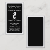 Carte De Visite hippocampe mod (Devant / Derrière)