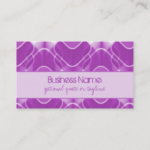 Carte de visite Hipster rétro, violet