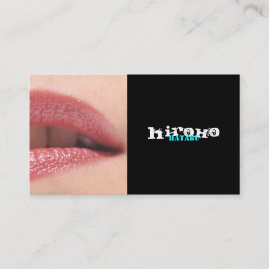 Carte De Visite hiroko hatabu (Devant)