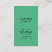 Carte De Visite Hiroshige - Plaine d'Otsuki dans la province de Ka (Dos)