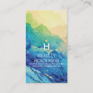 Carte De Visite Hiver personnalisé
