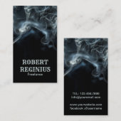 Carte De Visite Hkko fumée Abstraite (Devant / Derrière)