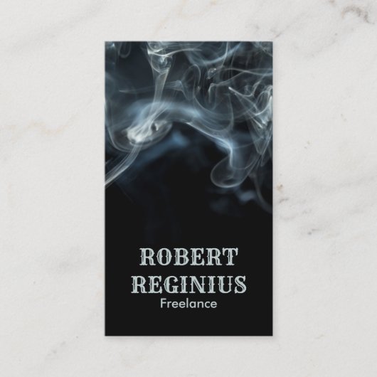 Carte De Visite Hkko fumée Abstraite (Devant)