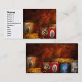 Carte De Visite Hobby - Fumeur - Fumeurs pipes (Devant / Derrière)