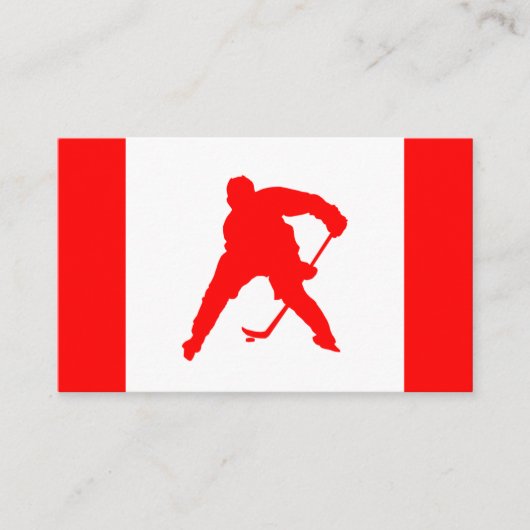Carte De Visite Hockey Canada (Devant)