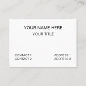 Carte De Visite Hockey Germany (Dos)