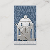 Carte De Visite Hockey sur glace (Dos)