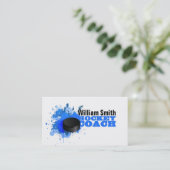 Carte De Visite Hockeys Coach (Debout devant)