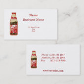 Carte De Visite Hoisin Sauce Cantonais (Devant / Derrière)