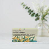 Carte De Visite Hokusai grasshopper et iris Japon (Debout devant)