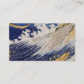 Carte De Visite Hokusai Ocean Waves Sea Boats (Dos)