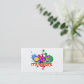 Carte De Visite holiES - Lemniscate - C'est ma vie Splashes (Debout devant)