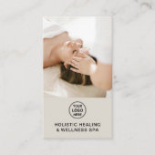 Carte De Visite Holistic Health Therapist Professional QR Code (Devant)