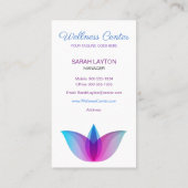 Carte de visite holistique (Dos)