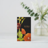 Carte De Visite Hollyhocks élégant (Debout devant)