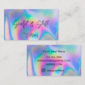 Carte de visite Holo (Devant / Derrière)