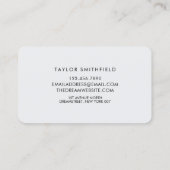 Carte De Visite Hologramme aquarelle (Dos)