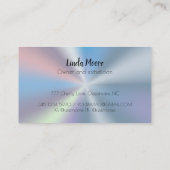 Carte De Visite Hologramme esthétique (Dos)