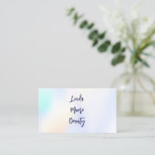 Carte De Visite Hologramme esthétique (Debout devant)