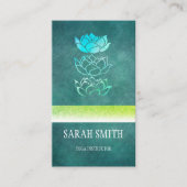 Carte De Visite Hologramme vert professionnel moderne (Devant)