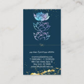 Carte De Visite Hologramme vert professionnel moderne (Dos)