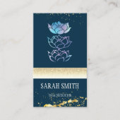 Carte De Visite Hologramme vert professionnel moderne (Devant)