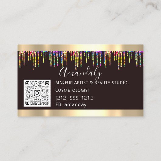 Carte De Visite Holographe Holographe Holographe Holographe Hologr (Dos)