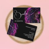 Carte De Visite holographic braids braider braidrescoiffure stylis