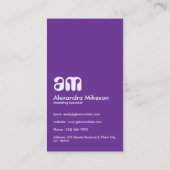 Carte De Visite Holographic Gold Marble Professional (Dos)