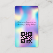 Carte de visite Holographique (Dos)